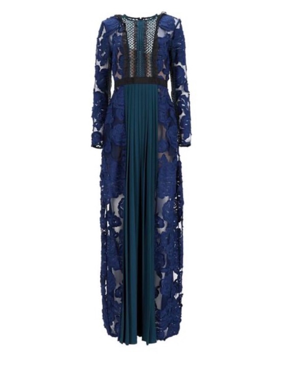 Self-Portrait Dresses & Skirts - Self Portrait Thea Lace Maxi Gown